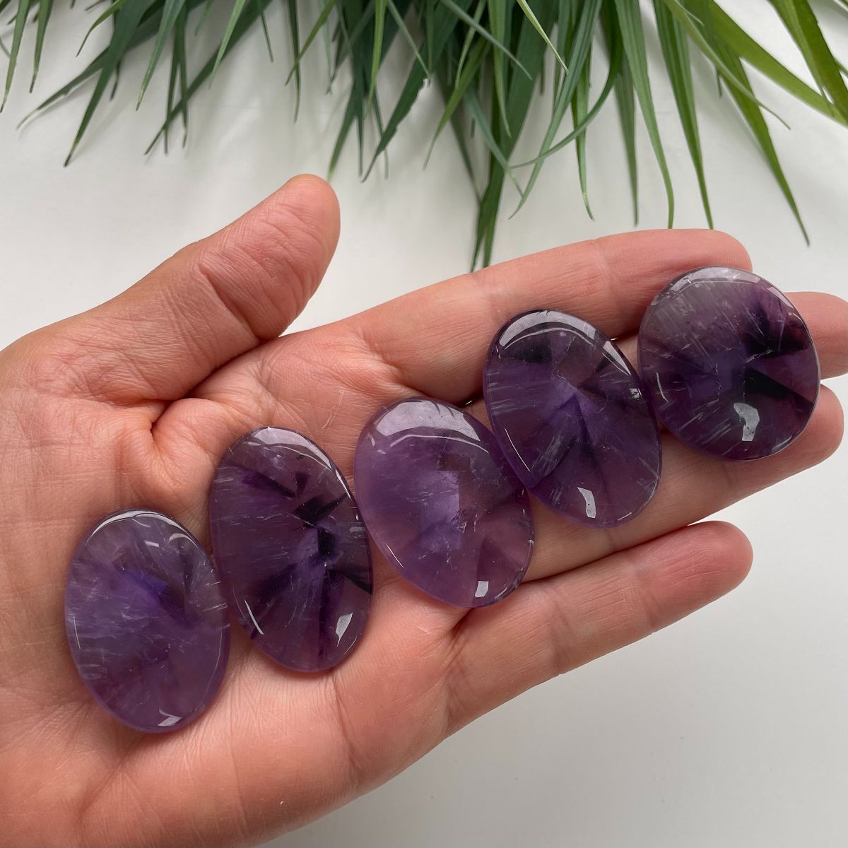 Amethyst Cabochon - Round - 1pc Amethyst Cabochon - Round - 1pc